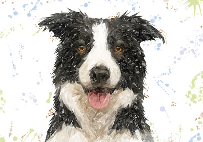 NEW! "Shep" Border Collie Kitchen Splashback