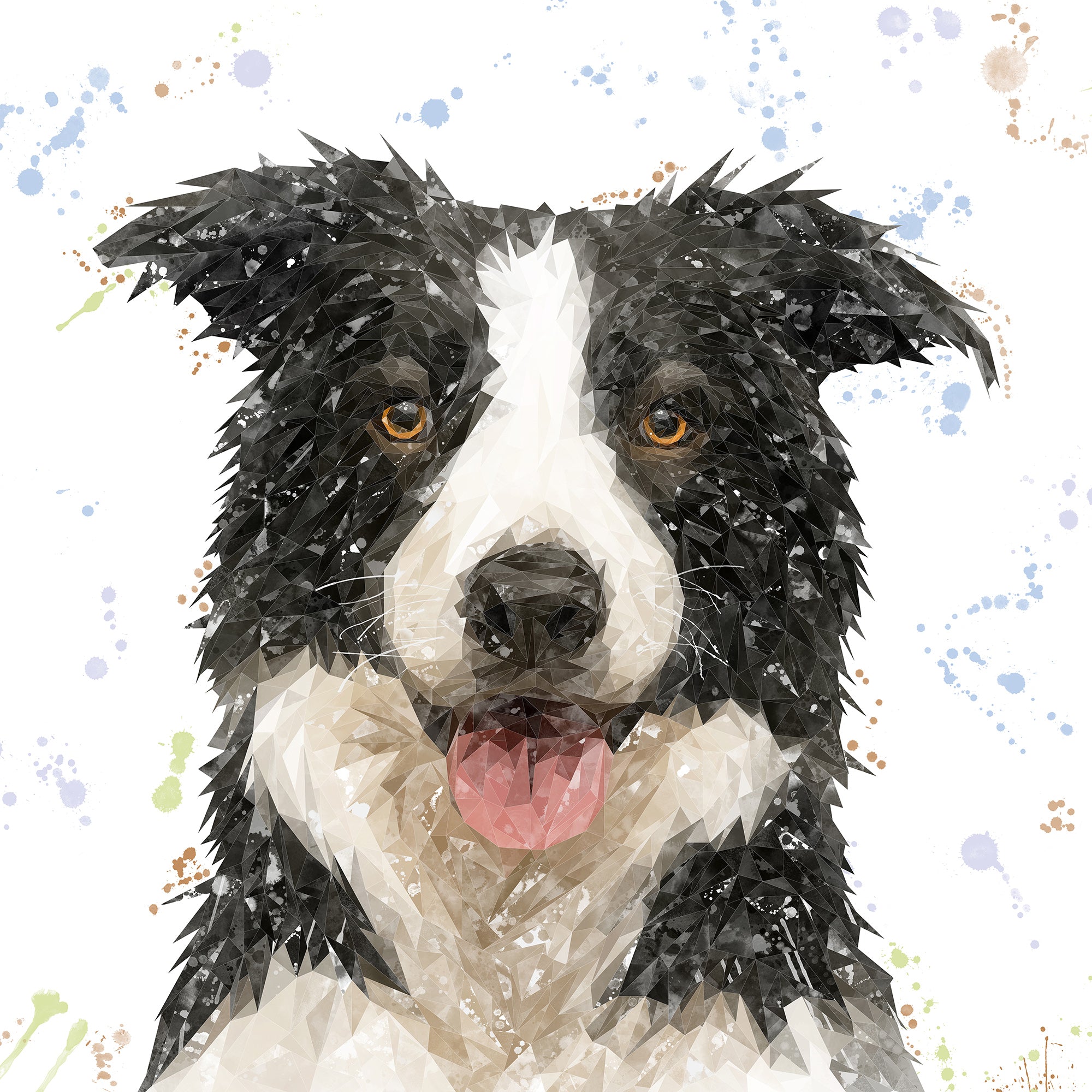 NEW! "Shep" Border Collie Kitchen Splashback