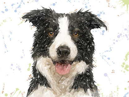 NEW! "Shep" Border Collie Kitchen Splashback
