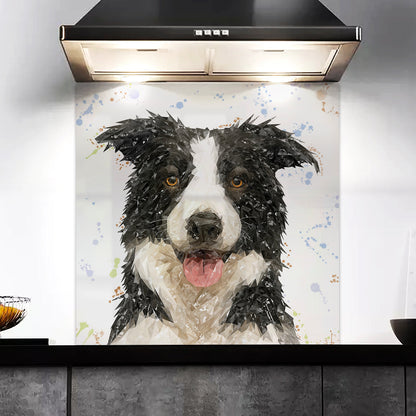 NEW! "Shep" Border Collie Kitchen Splashback