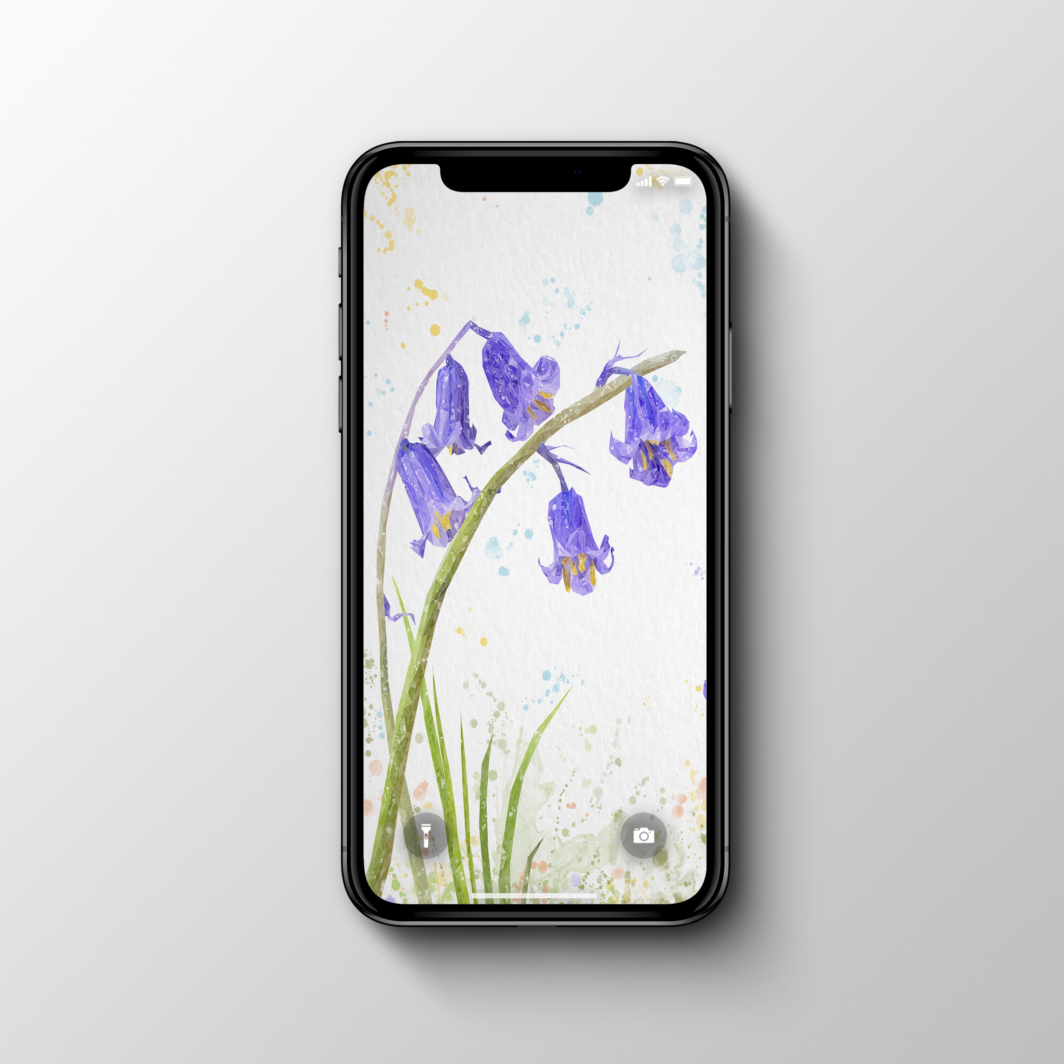 Bluebells Phone Wallpaper