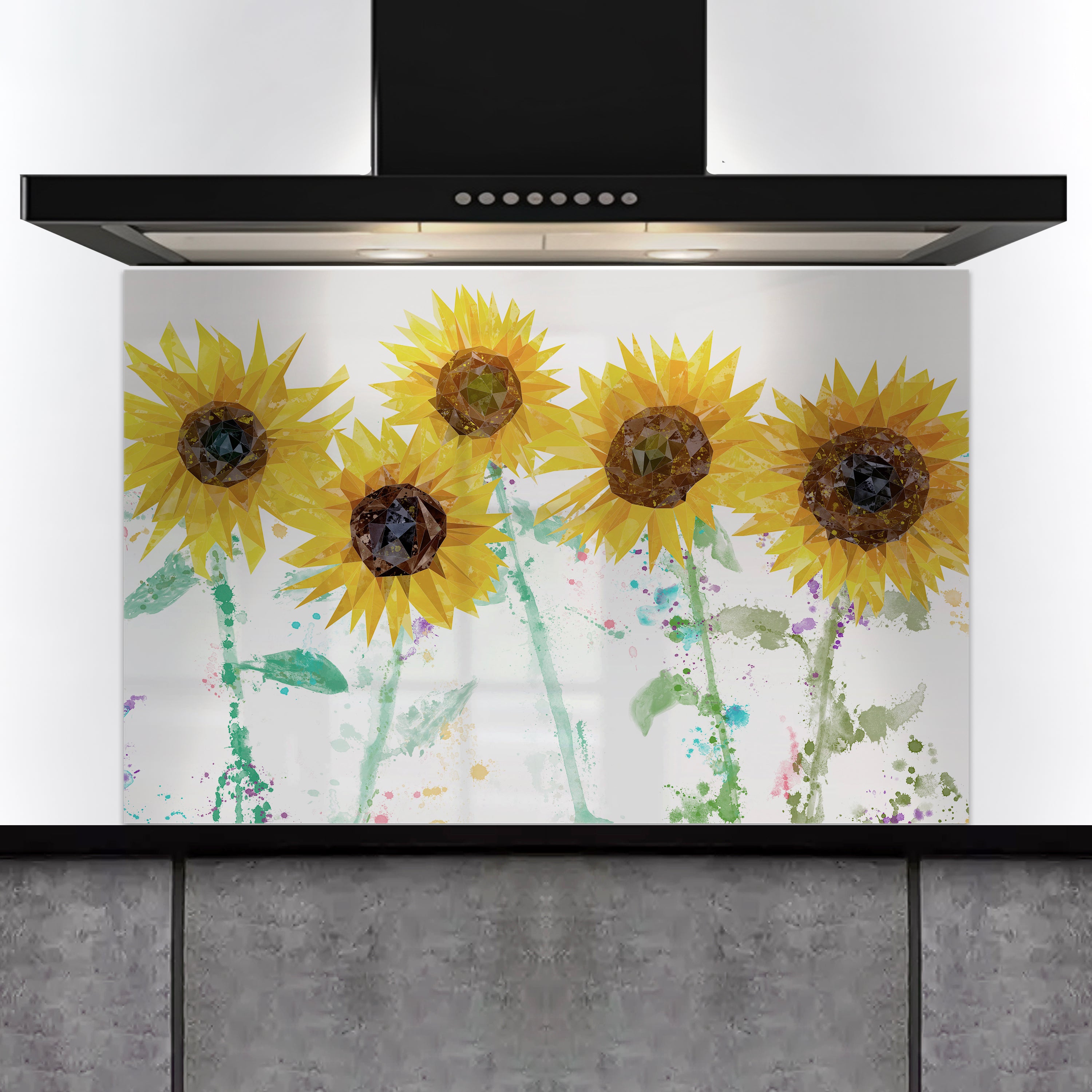 Custom Listing for CH - The Sunflowers 1320mm Wide X 850mm High - ADH