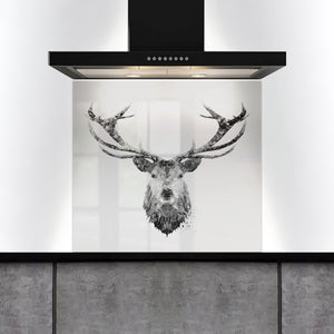 Custom Listing for EW - The Stag B&W 1000w X 900h -ADH