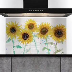 Custom Listing for JILL - The Sunflowers - 1100w x 660h - ADH