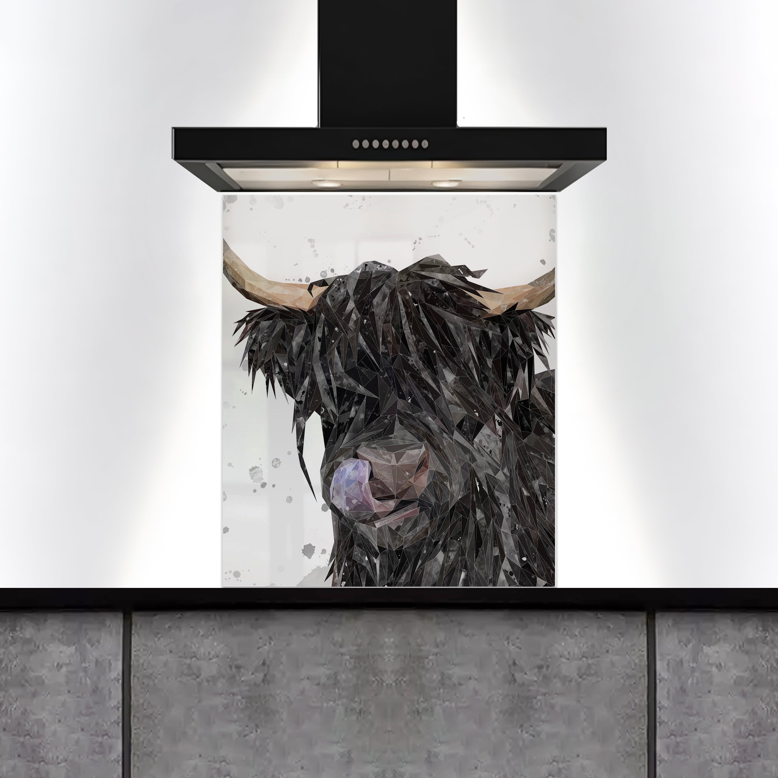 Custom Listing for JP - Mabel Grey Background Splashes - Rework - 600w x 750h ADH