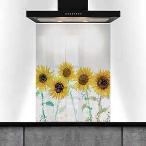 Custom Listing for JS - The Sunflowers - 600w x 780h - ADH