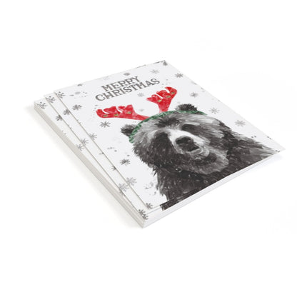 Monty B&W - Christmas A6 Cards Pack of 12