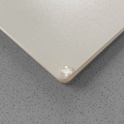 "Millie" Grey Background Splashes Accent Premium Glass Placemat