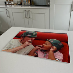 Custom Listing for SS - Custom Photos supplied by customer 4 WORKTOP SAVERS - All 400w x 300h PWTS