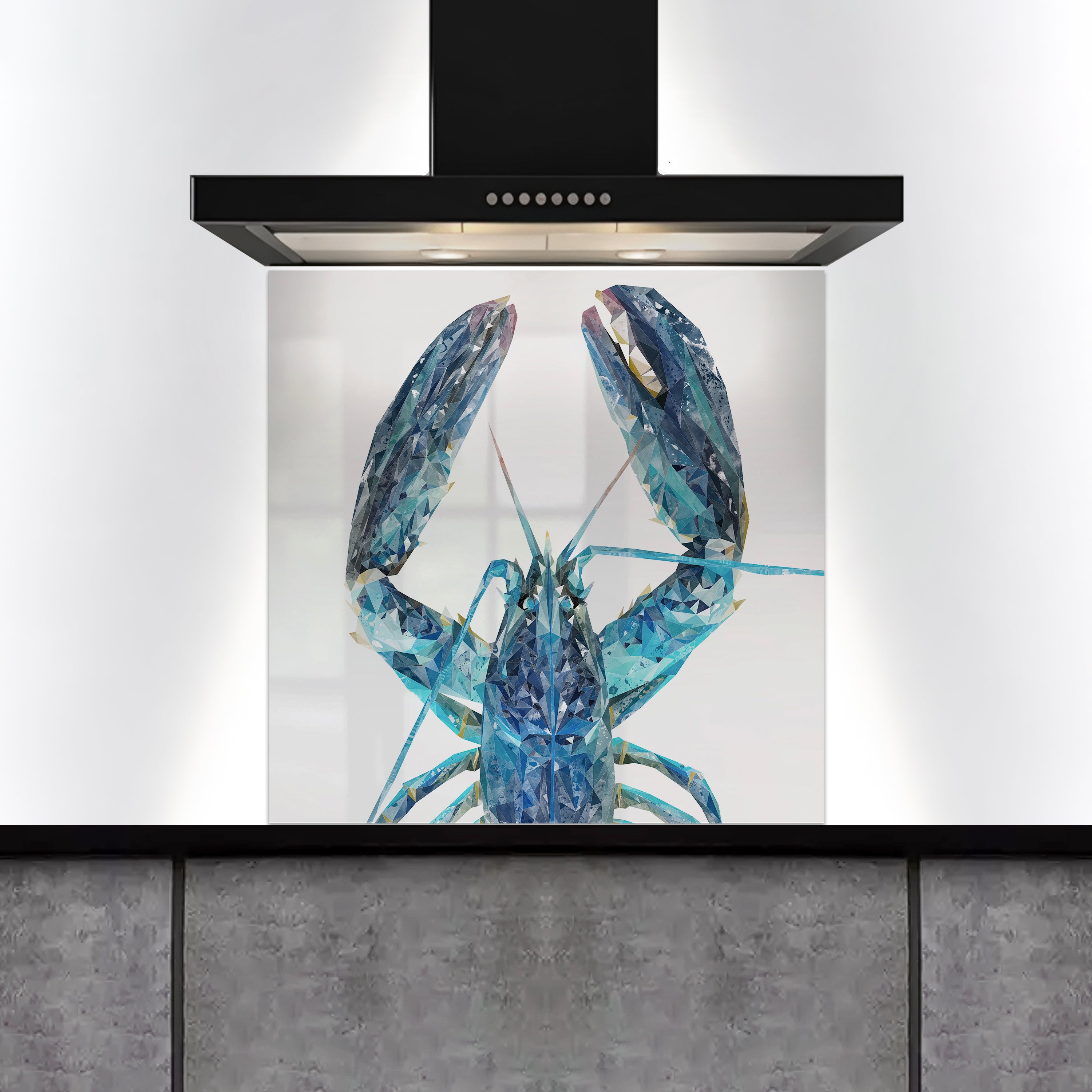 Custom Listing for SJ - The Blue Lobster - 700w X 700h - ADH