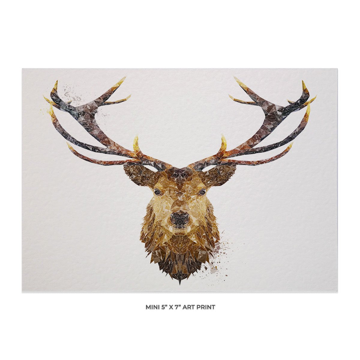 "The Stag" 5x7 Mini Print - Andy Thomas Artworks