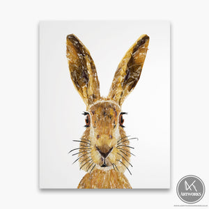 "The Hare" Canvas Print