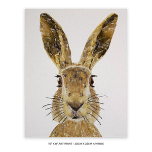"The Hare" 10" x 8" Unframed Art Print - Andy Thomas Artworks
