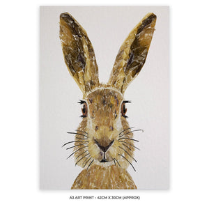 "The Hare" A3 Unframed Art Print - Andy Thomas Artworks