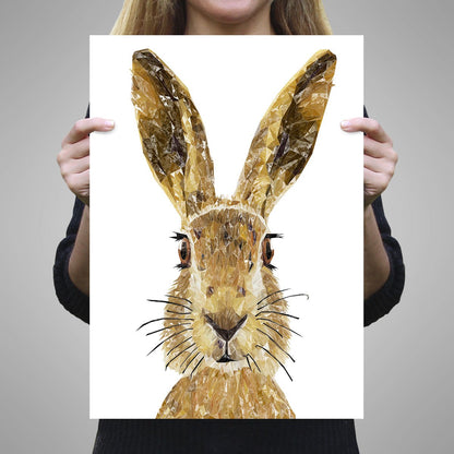 "The Hare" A3 Unframed Art Print - Andy Thomas Artworks