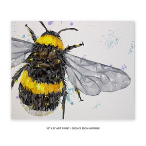 "The Bee" 10" x 8" Unframed Art Print - Andy Thomas Artworks