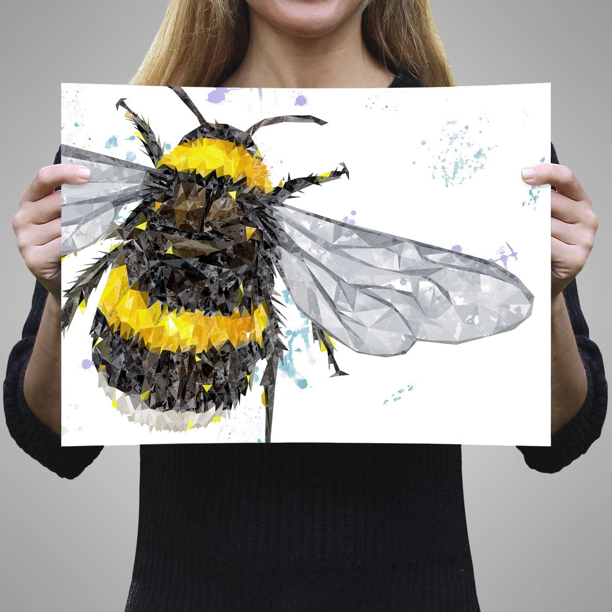 "The Bee" A3 Unframed Art Print - Andy Thomas Artworks