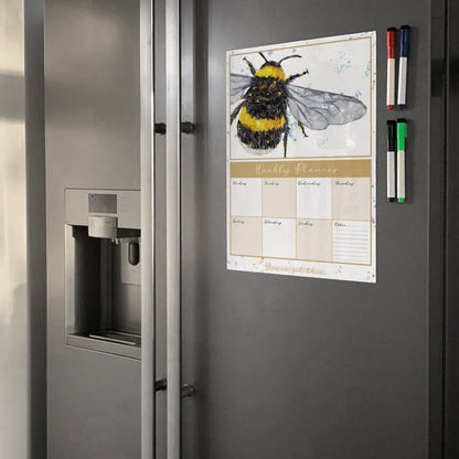 The Bee A3 Magnetic weekly planner