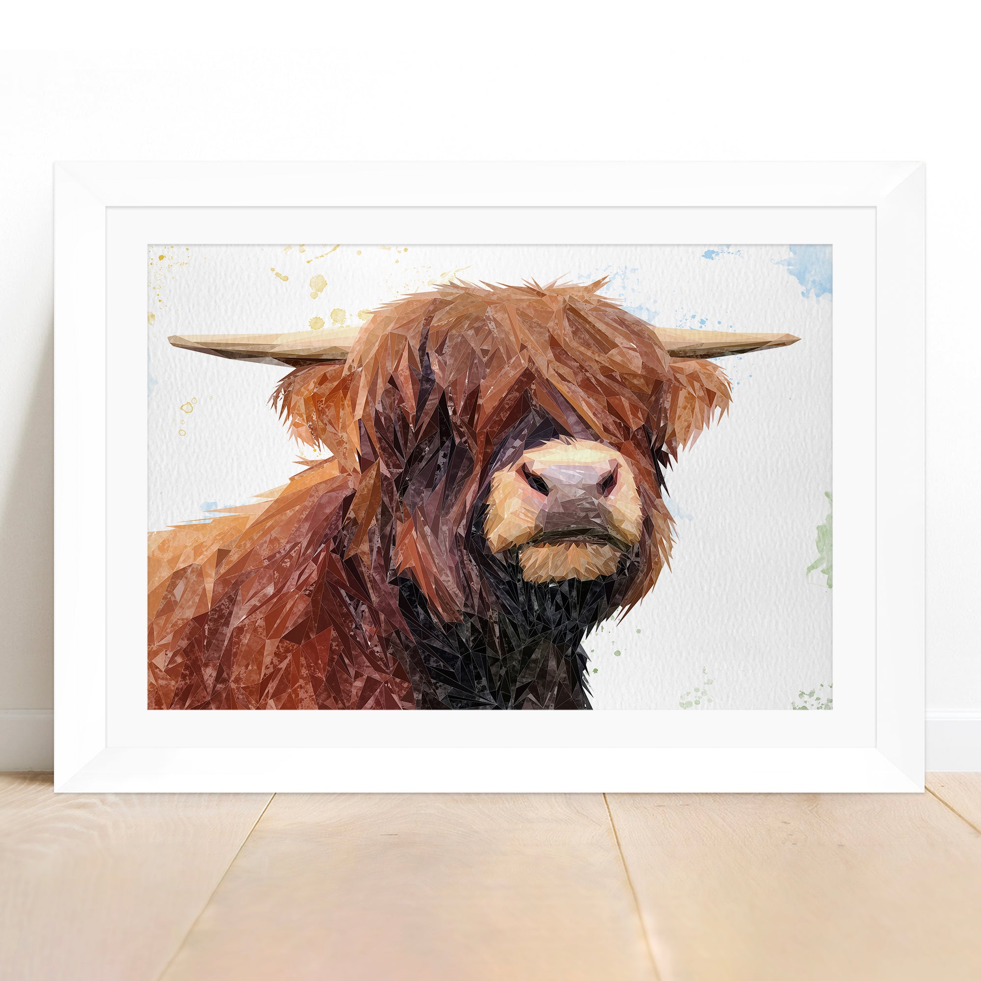 "Henry" The Highland Bull Framed & Mounted Art Print