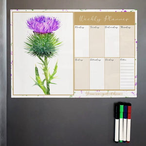 The Thistle A3 Magnetic weekly planner