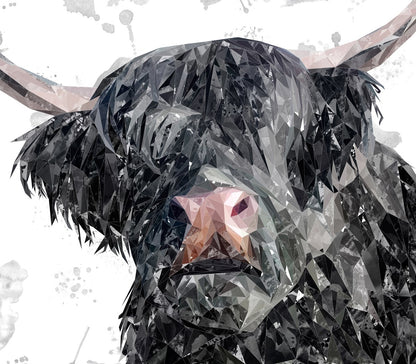 "Bruce" The Highland Bull Kitchen Splashback