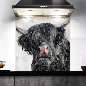 "Bruce" The Highland Bull Kitchen Splashback
