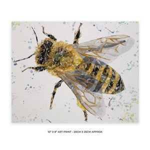 "The Honey Bee" 10" x 8" Unframed Art Print - Andy Thomas Artworks