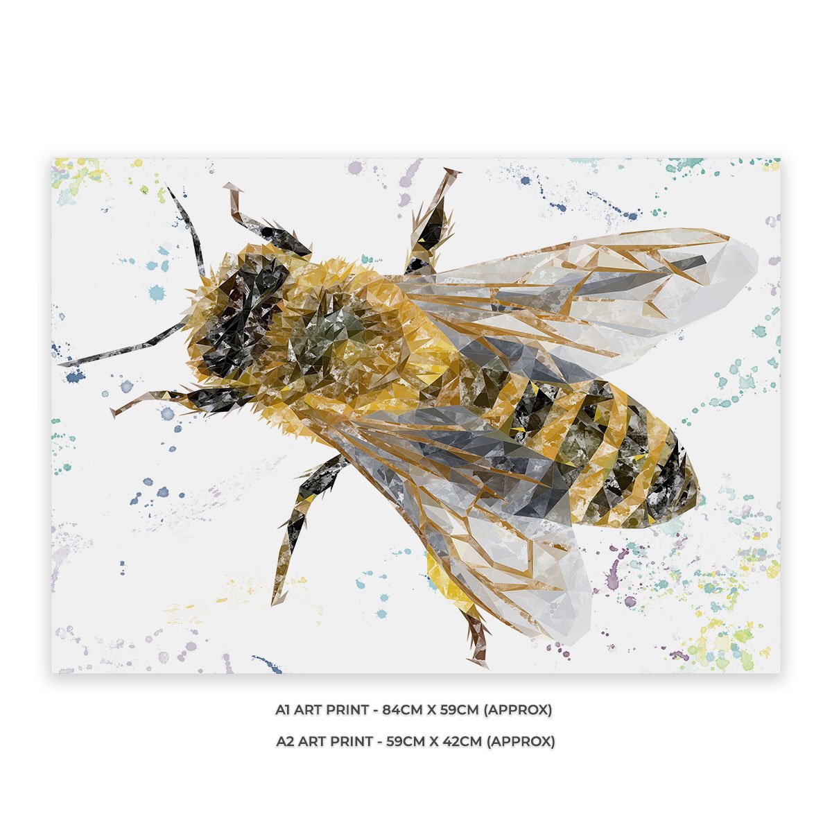 "The Honey Bee" Unframed Art Print - Andy Thomas Artworks