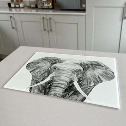 Ernest The Elephant Premium Glass Worktop Saver