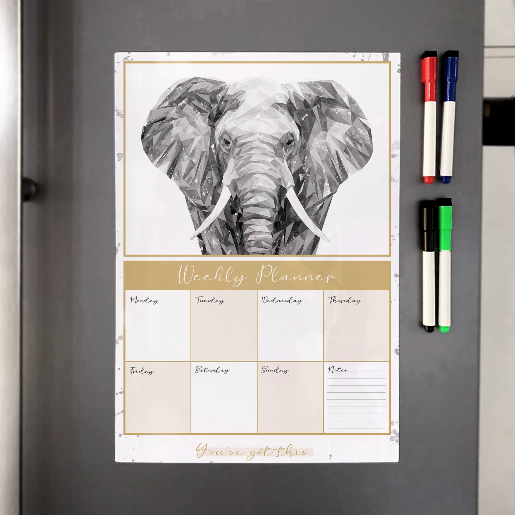 Ernest A3 Magnetic weekly planner