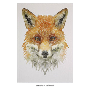"The Fox" 5x7 Mini Print - Andy Thomas Artworks