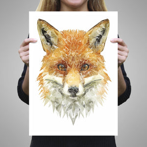 "The Fox" Unframed Art Print - Andy Thomas Artworks