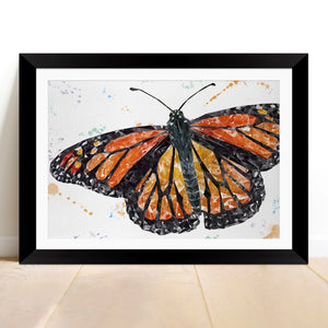 "The Butterfly" Framed & Mounted Art Print