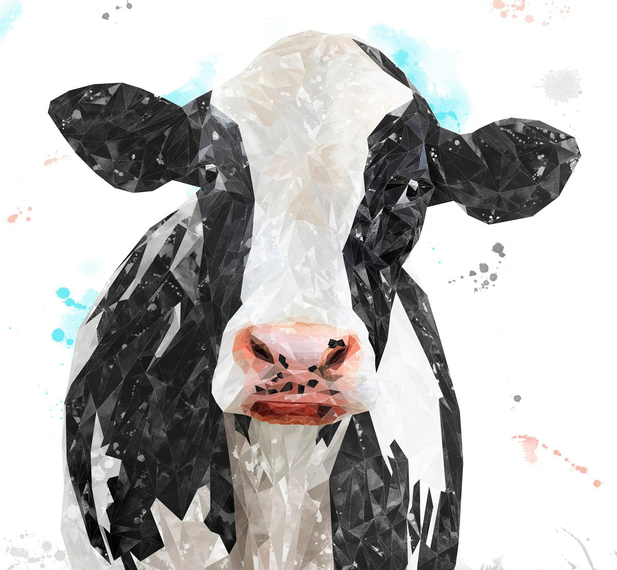 "Harriet" The Holstein Cow Kitchen Splashback