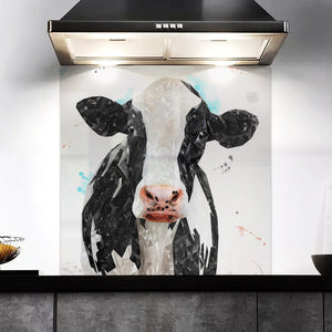 "Harriet" The Holstein Cow Kitchen Splashback