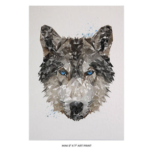 "The Wolf" 5x7 Mini Print - Andy Thomas Artworks