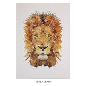 "The Lion" 5x7 Mini Print - Andy Thomas Artworks