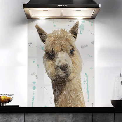 "Alice" The Alpaca Kitchen Splashback