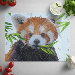 "Red" The Red Panda Glass Worktop Saver