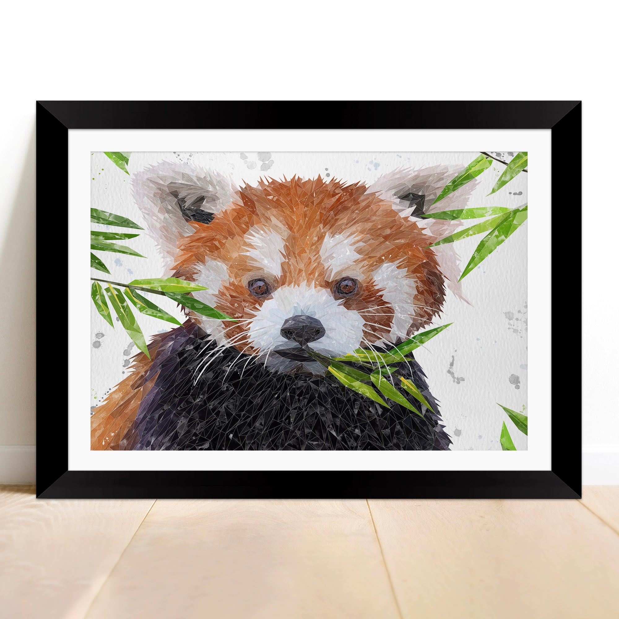 "Red" The Red Panda Framed & Mounted Art Print