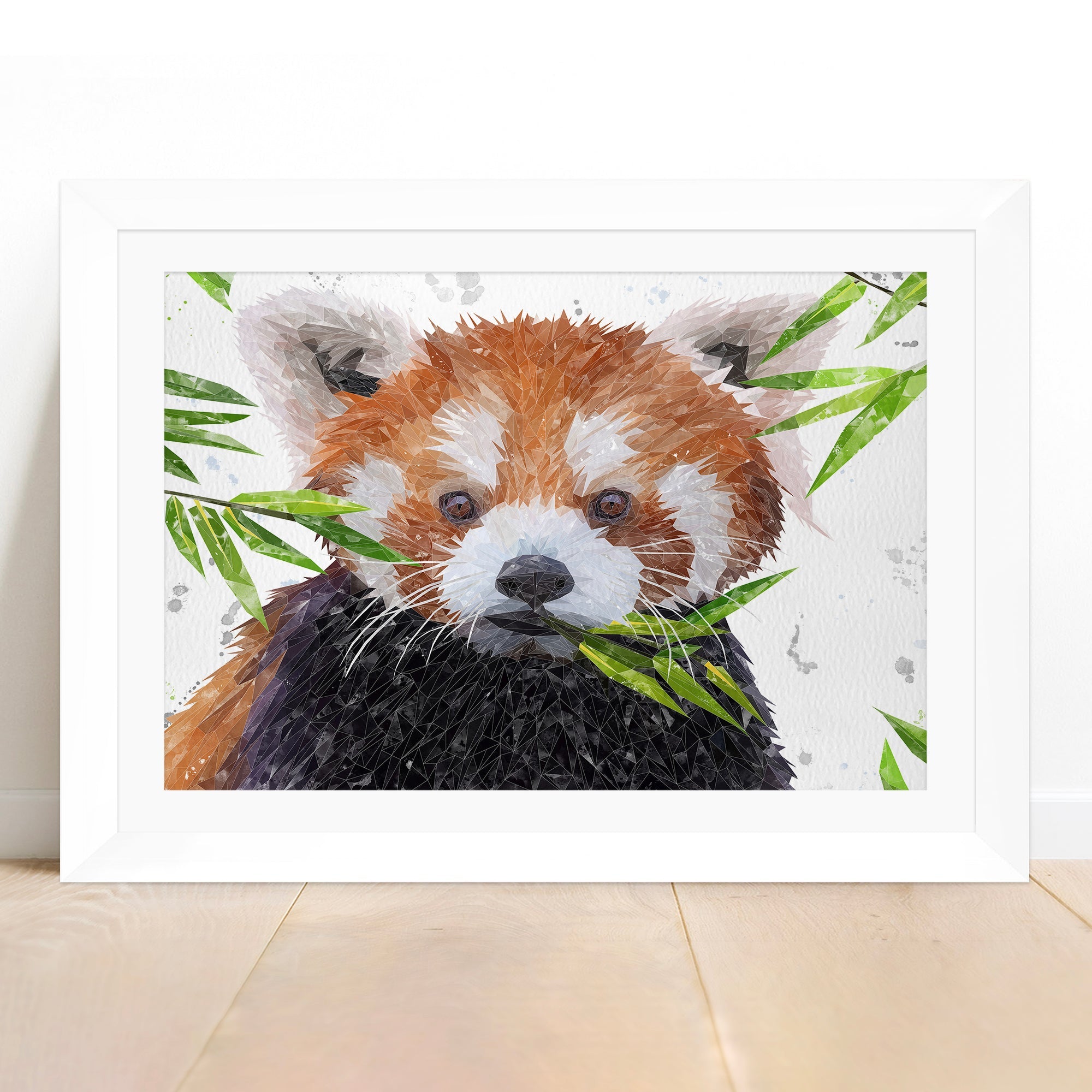 "Red" The Red Panda Framed & Mounted Art Print