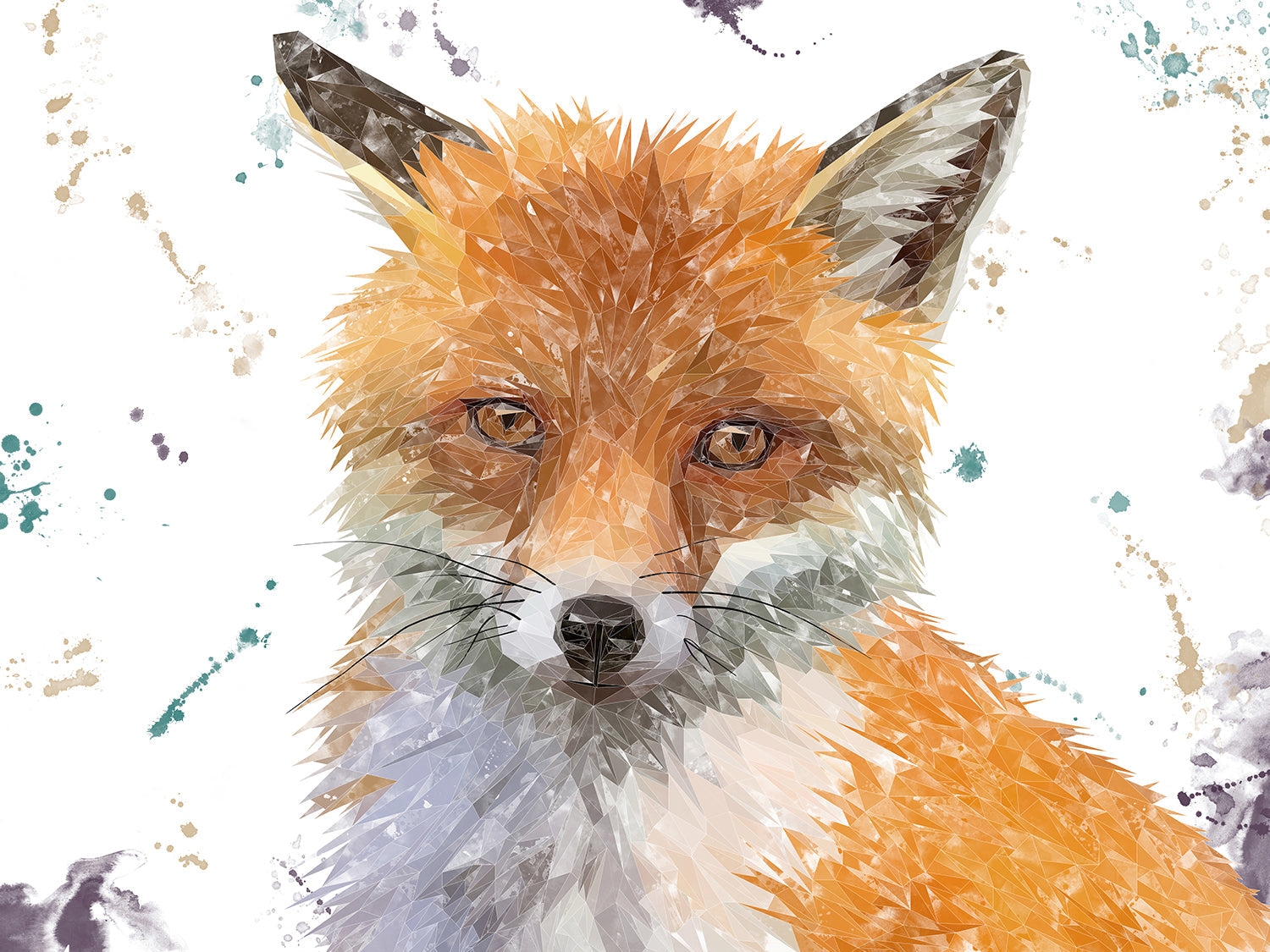 "Rusty" The Fox Canvas Print