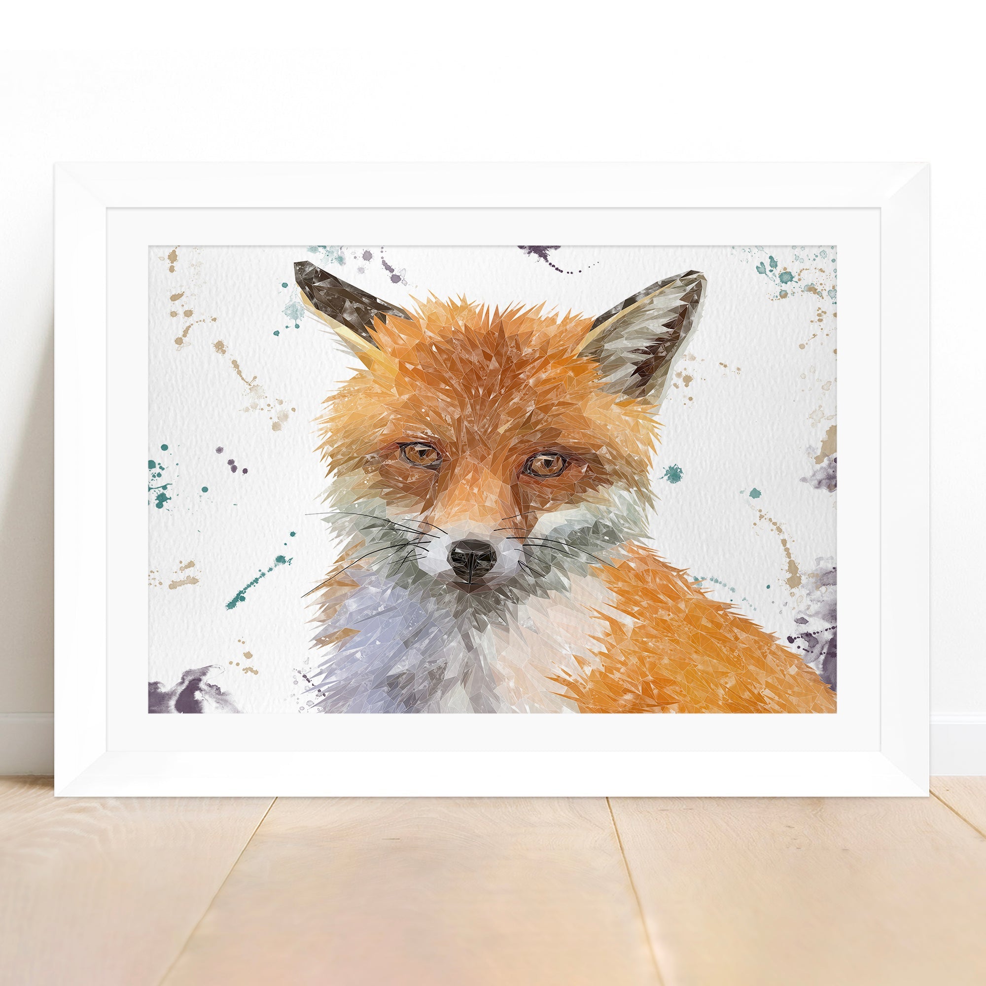 "Rusty" The Fox Framed & Mounted Art Print