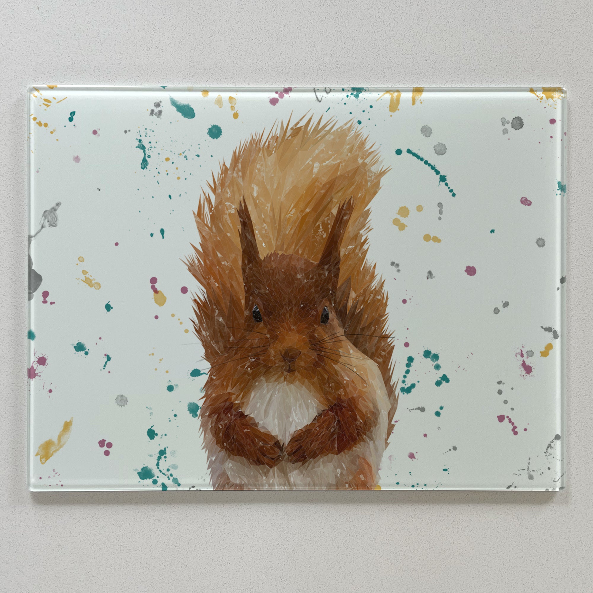 Ellis The Red Squirrel Premium Glass Worktop Saver