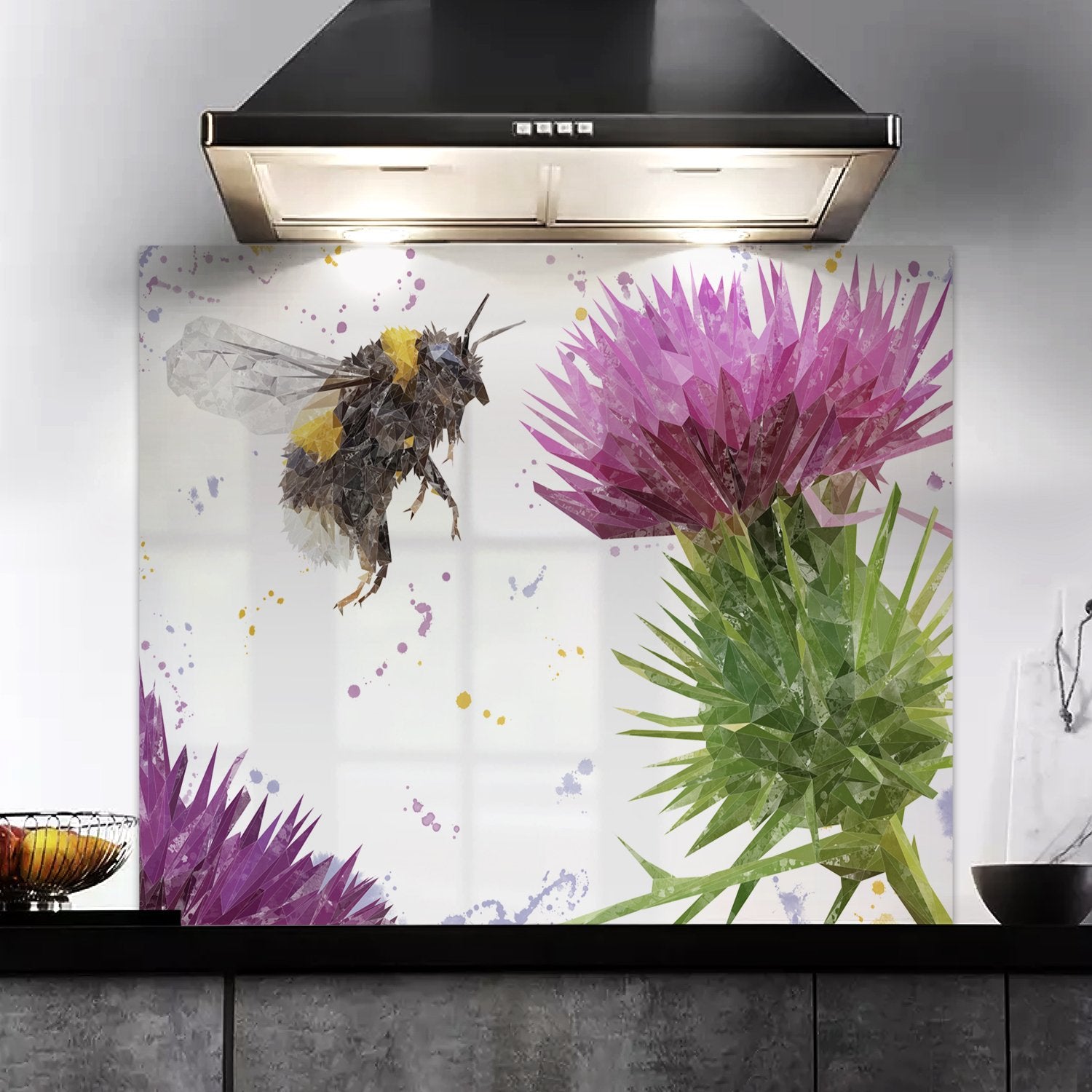 "Highland Honey" The Bee & The Thistle Kitchen Splashback