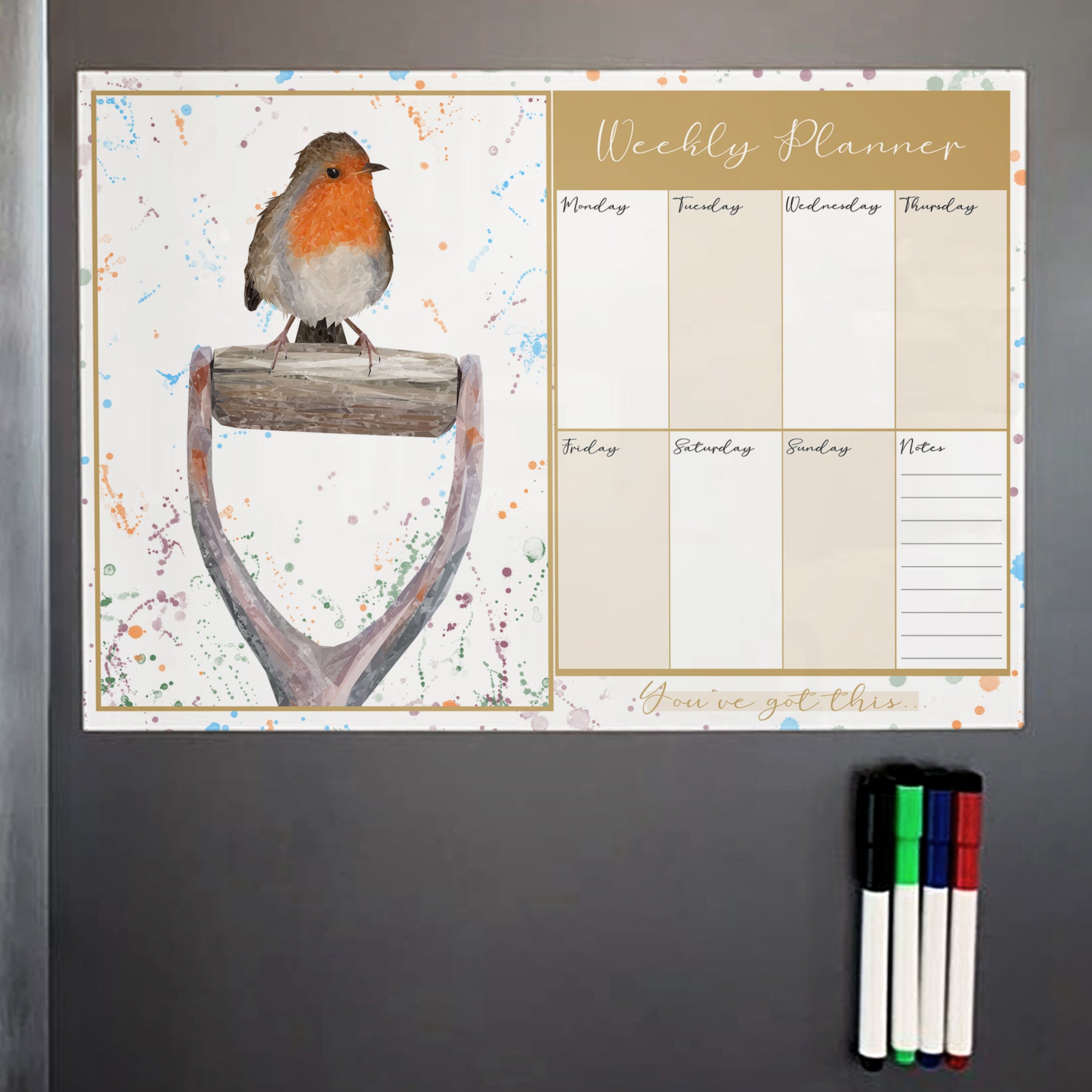 Bobbin A3 Magnetic weekly planner (landscape)