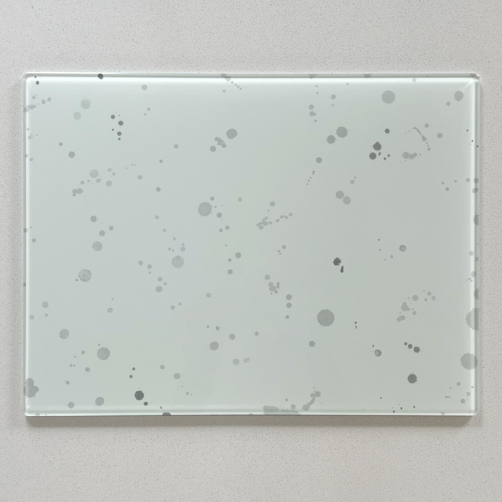 Accent Premium Glass Worktop Saver for 'The Bee, Grey Background'