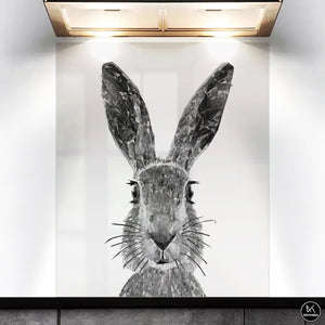 Custom Listing for JJ - The Hare B&W 595w x 705h ADH