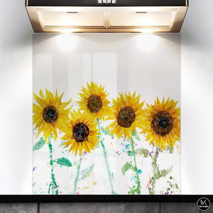 Custom Listing for KH - The Sunflowers - 650 x 700 - ADH.