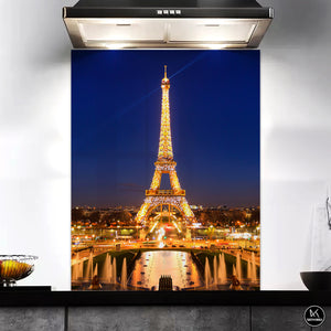 Custom Photo Listing for LB - Eiffel Tower - Customer supplied Photo - Cropped, Edited Brightness - 560mm w X 710mm h - ADH